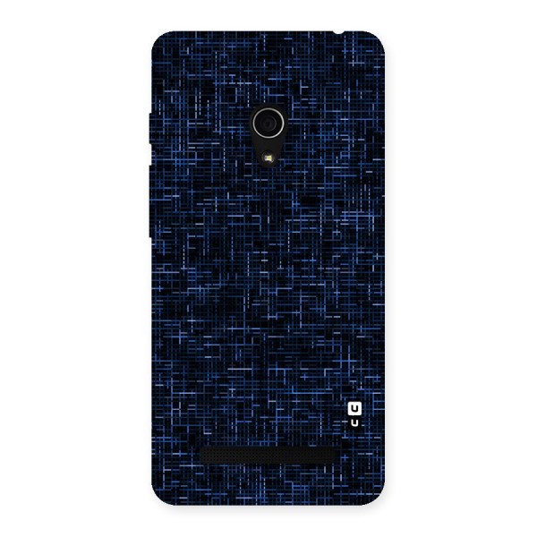 Criss Cross Blue Pattern Back Case for Zenfone 5