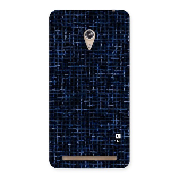 Criss Cross Blue Pattern Back Case for Zenfone 6