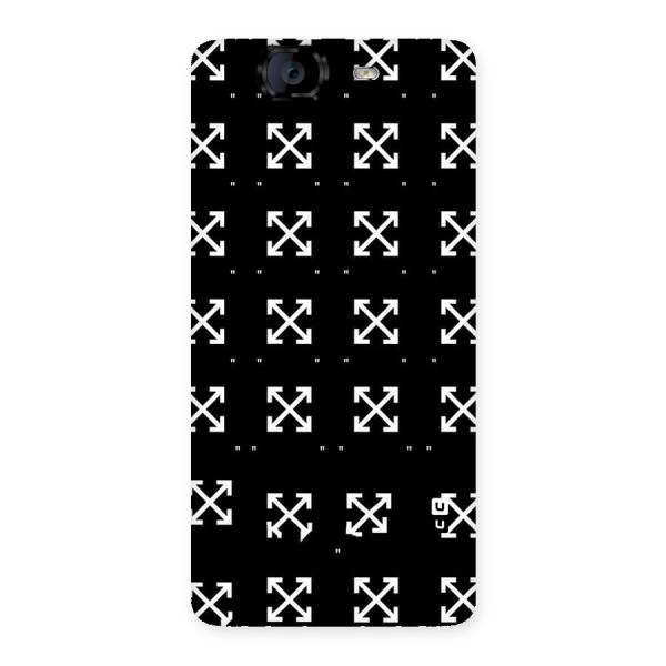 Cross Arrow Black Back Case for Canvas Knight A350