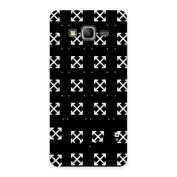 Cross Arrow Black Back Case for Galaxy Grand Prime