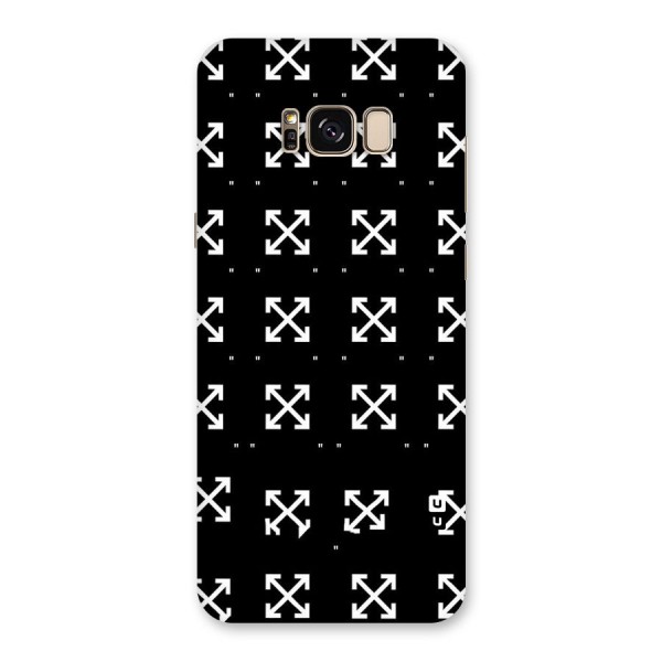 Cross Arrow Black Back Case for Galaxy S8 Plus