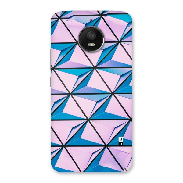 Crystal Abstract Back Case for Moto E4 Plus