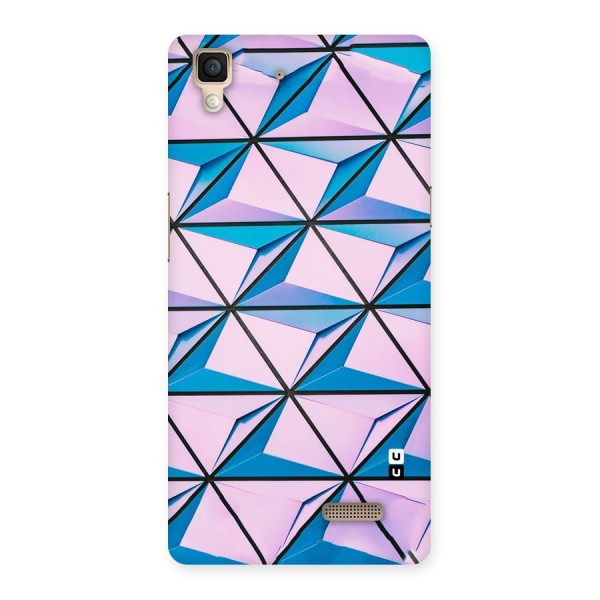 Crystal Abstract Back Case for Oppo R7