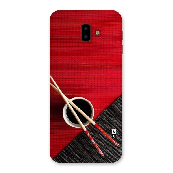 Cup Chopsticks Back Case for Galaxy J6 Plus