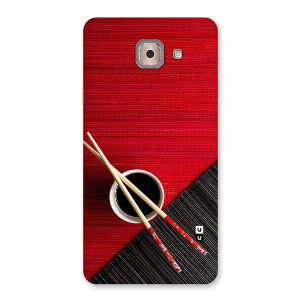 Cup Chopsticks Back Case for Galaxy J7 Max