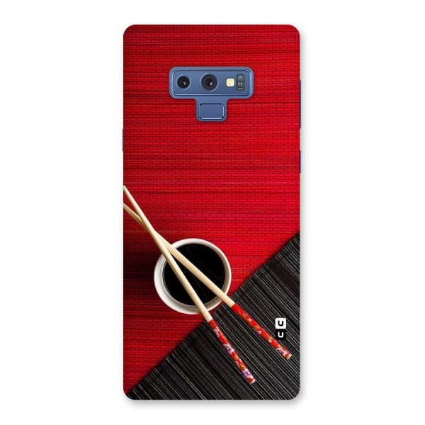 Cup Chopsticks Back Case for Galaxy Note 9