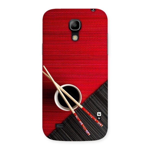 Cup Chopsticks Back Case for Galaxy S4 Mini