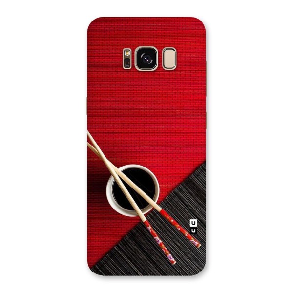 Cup Chopsticks Back Case for Galaxy S8