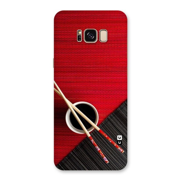 Cup Chopsticks Back Case for Galaxy S8 Plus