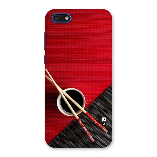 Cup Chopsticks Back Case for Honor 7s