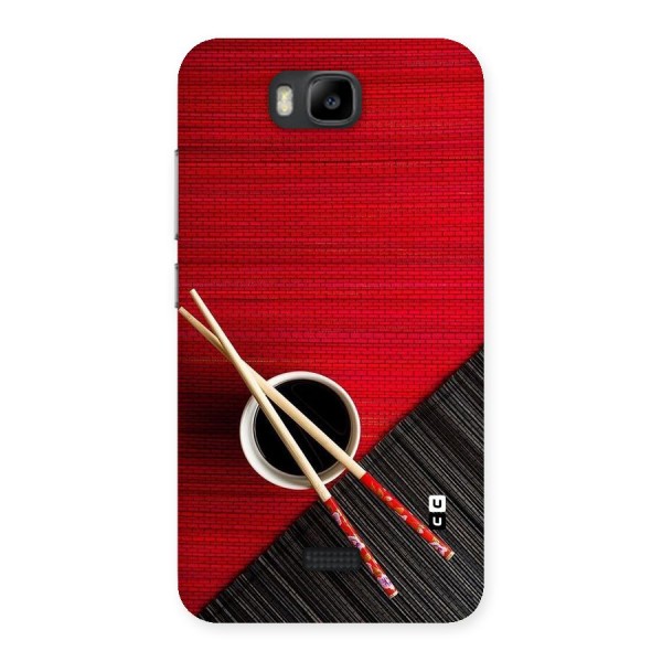 Cup Chopsticks Back Case for Honor Bee