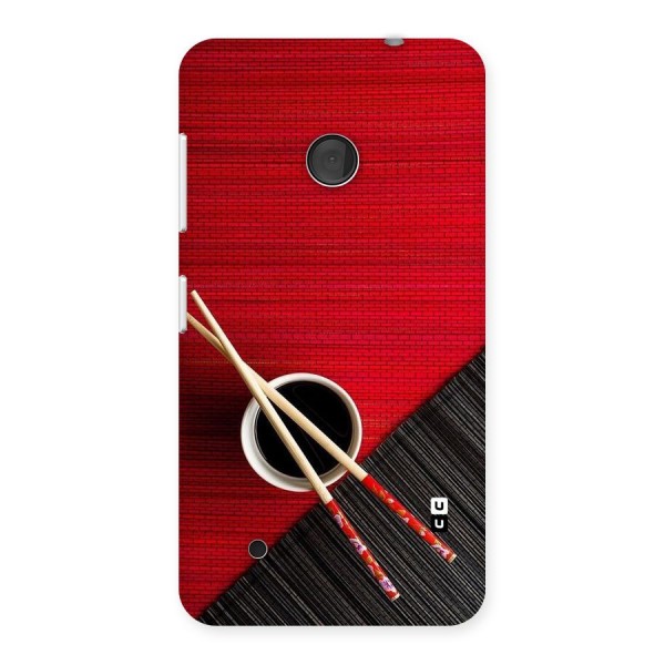 Cup Chopsticks Back Case for Lumia 530