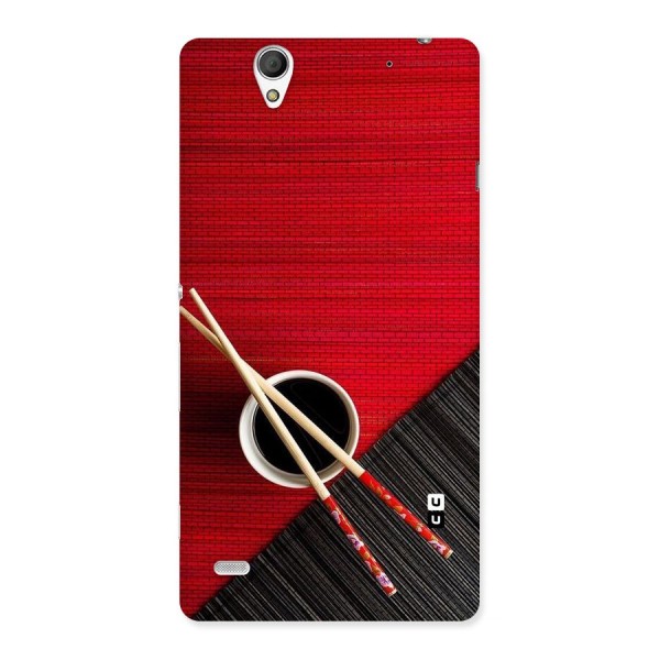 Cup Chopsticks Back Case for Sony Xperia C4