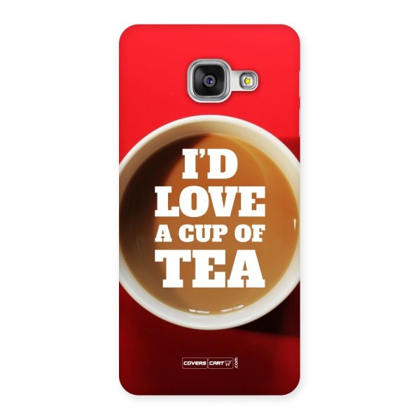 Cup of Tea Back Case for Galaxy A3 2016