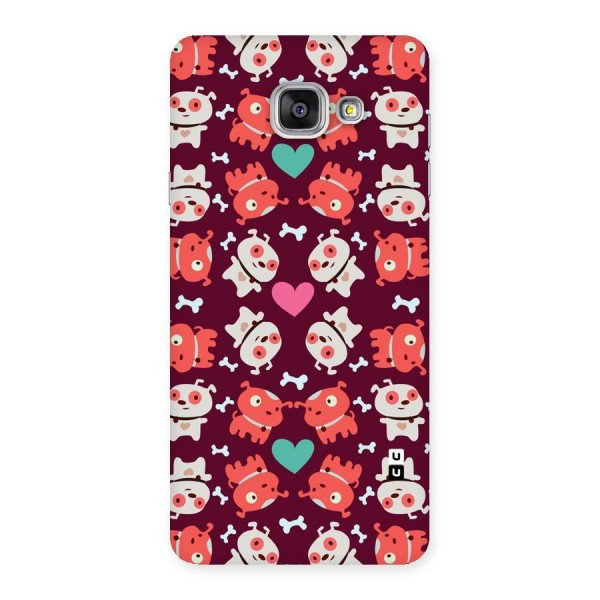 Cut Dog Design Back Case for Galaxy A7 2016