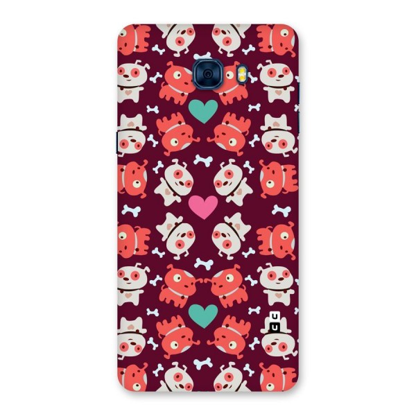 Cut Dog Design Back Case for Galaxy C7 Pro