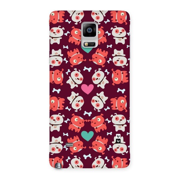 Cut Dog Design Back Case for Galaxy Note 4