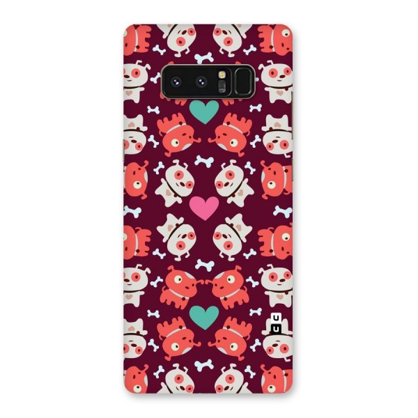 Cut Dog Design Back Case for Galaxy Note 8