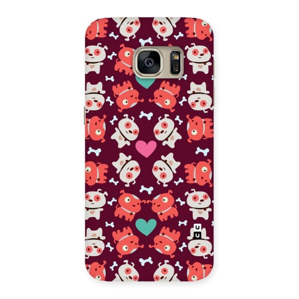 Cut Dog Design Back Case for Galaxy S7