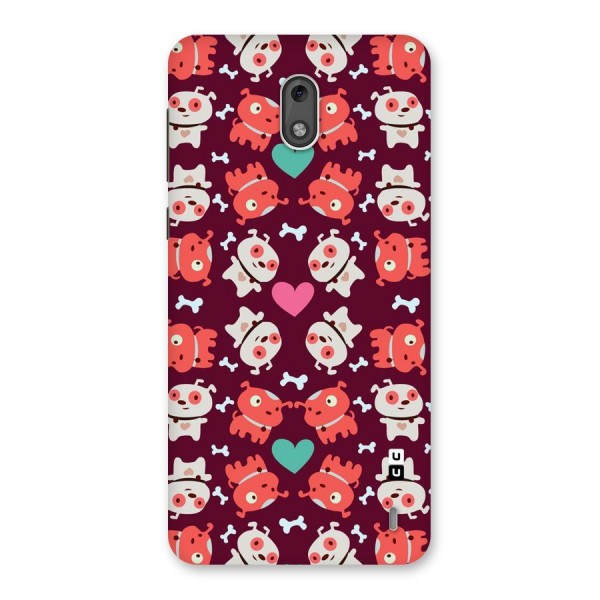 Cut Dog Design Back Case for Nokia 2