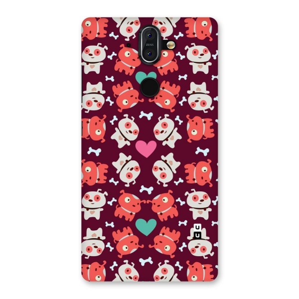 Cut Dog Design Back Case for Nokia 8 Sirocco