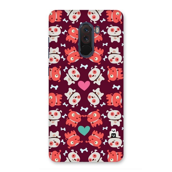 Cut Dog Design Back Case for Poco F1