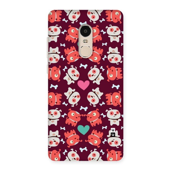 Cut Dog Design Back Case for Xiaomi Redmi Note 4