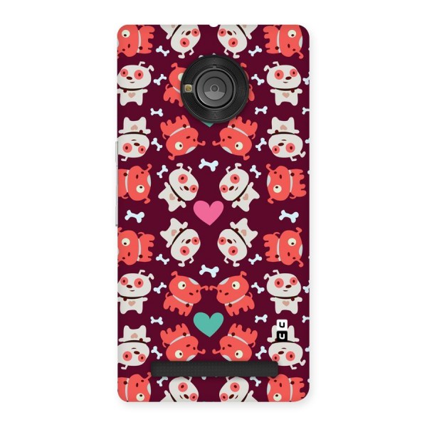 Cut Dog Design Back Case for Yu Yuphoria