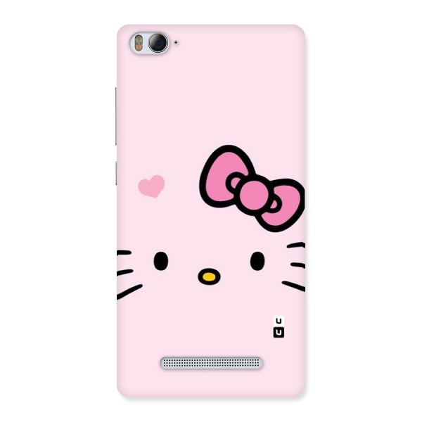 Cute Bow Face Back Case for Xiaomi Mi4i