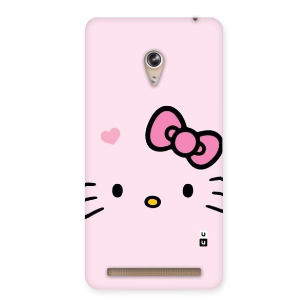 Cute Bow Face Back Case for Zenfone 6