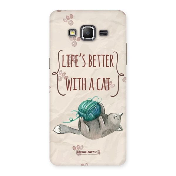 Cute Cat Back Case for Galaxy Grand Prime