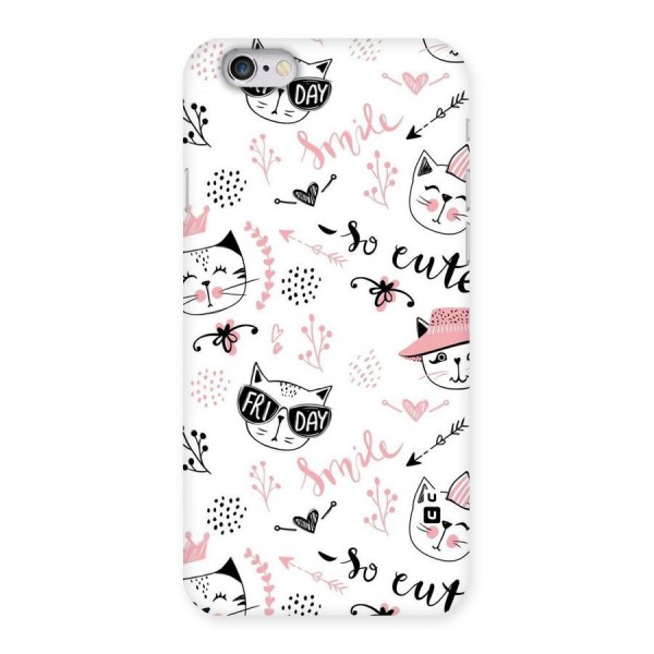 Cute Cat Swag Back Case for iPhone 6 6S