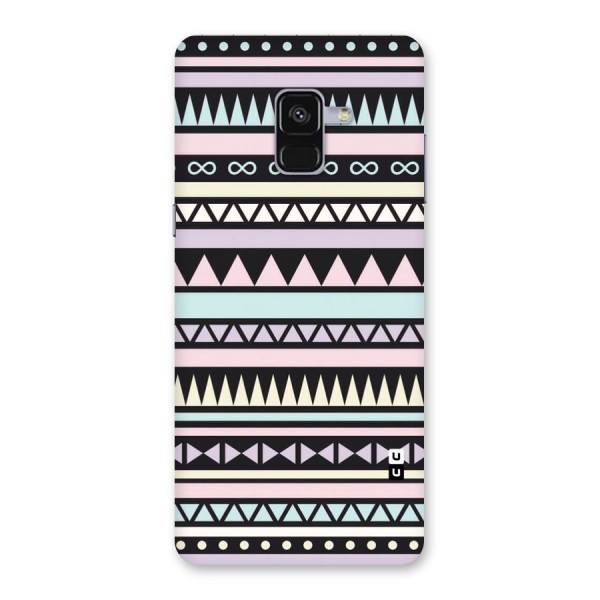 Cute Chev Pattern Back Case for Galaxy A8 Plus