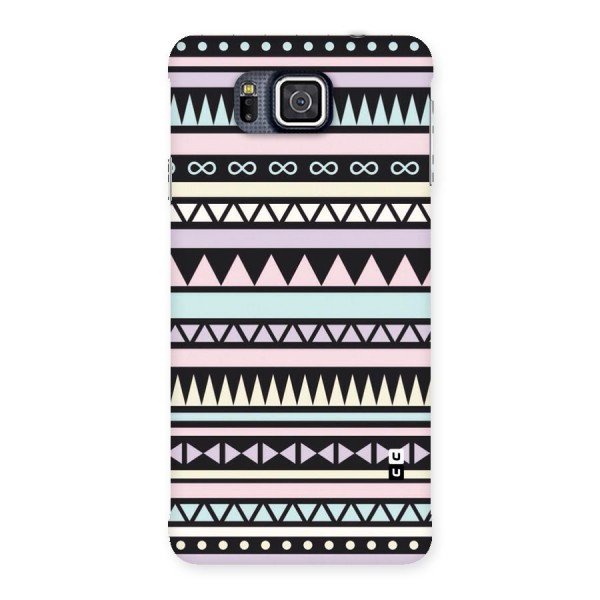 Cute Chev Pattern Back Case for Galaxy Alpha