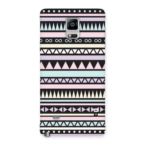 Cute Chev Pattern Back Case for Galaxy Note 4