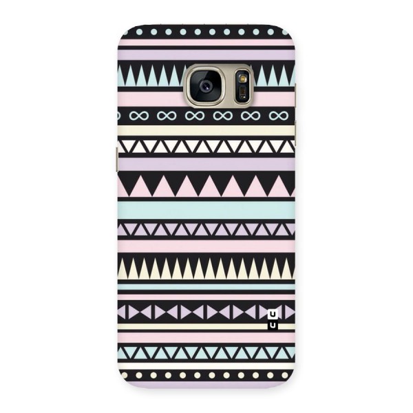 Cute Chev Pattern Back Case for Galaxy S7