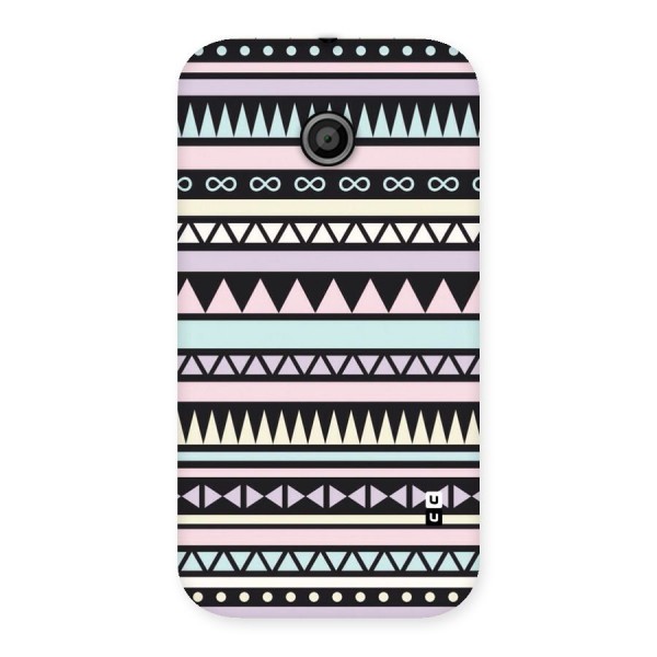 Cute Chev Pattern Back Case for Moto E