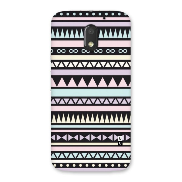 Cute Chev Pattern Back Case for Moto E3 Power