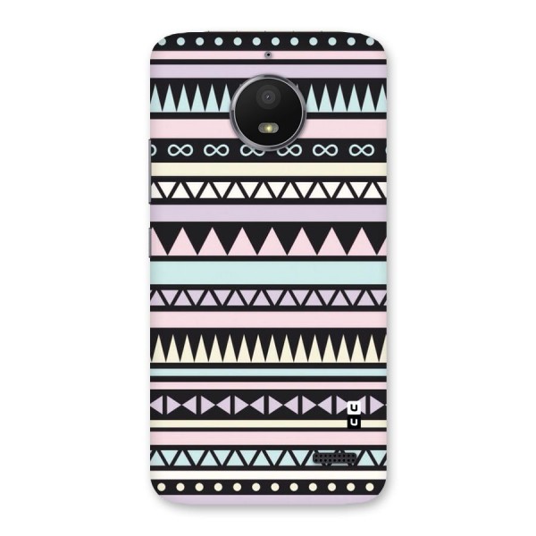 Cute Chev Pattern Back Case for Moto E4