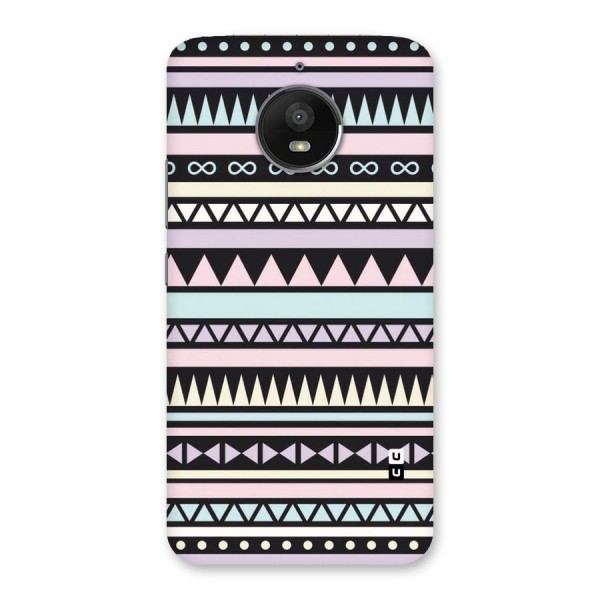 Cute Chev Pattern Back Case for Moto E4 Plus