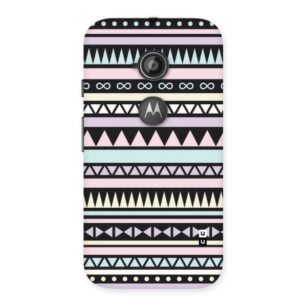 Cute Chev Pattern Back Case for Moto E 2nd Gen