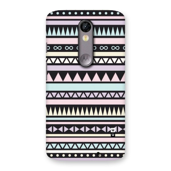 Cute Chev Pattern Back Case for Moto X Force