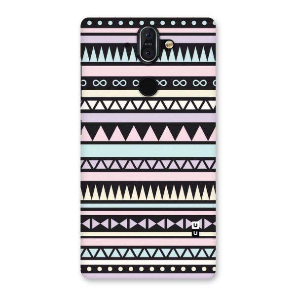 Cute Chev Pattern Back Case for Nokia 8 Sirocco