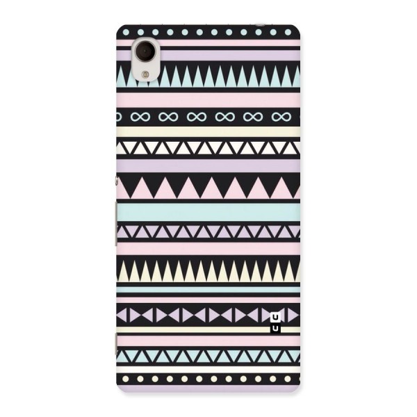 Cute Chev Pattern Back Case for Xperia M4 Aqua