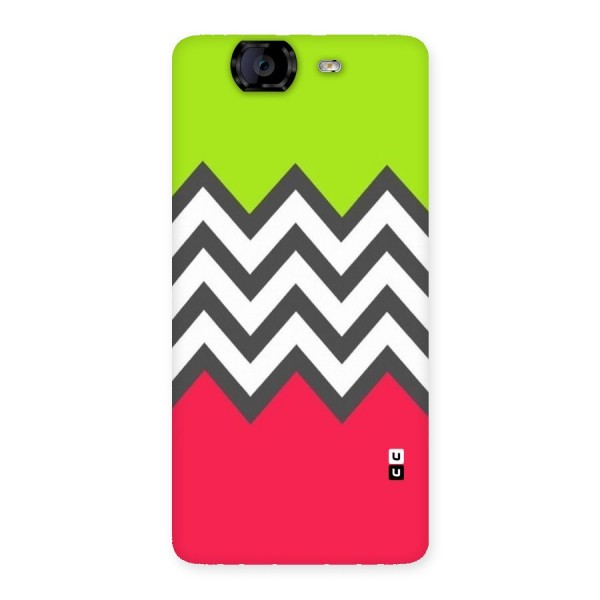 Cute Chevron Back Case for Canvas Knight A350