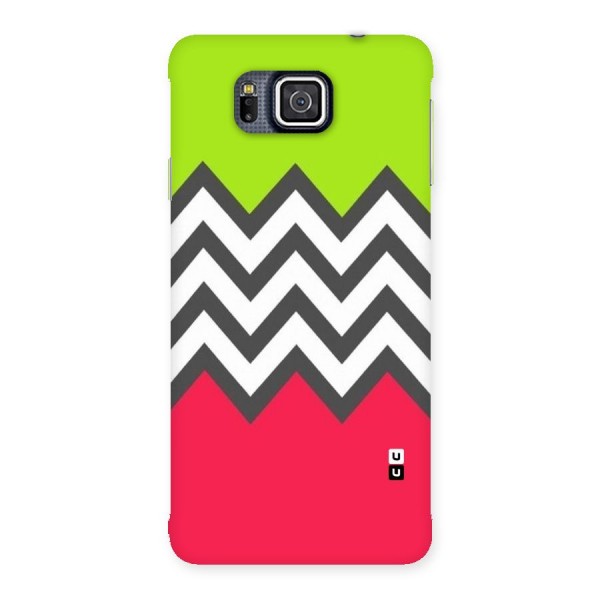 Cute Chevron Back Case for Galaxy Alpha