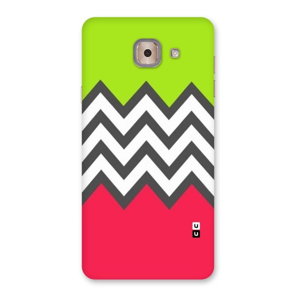 Cute Chevron Back Case for Galaxy J7 Max