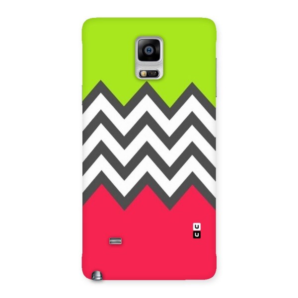 Cute Chevron Back Case for Galaxy Note 4