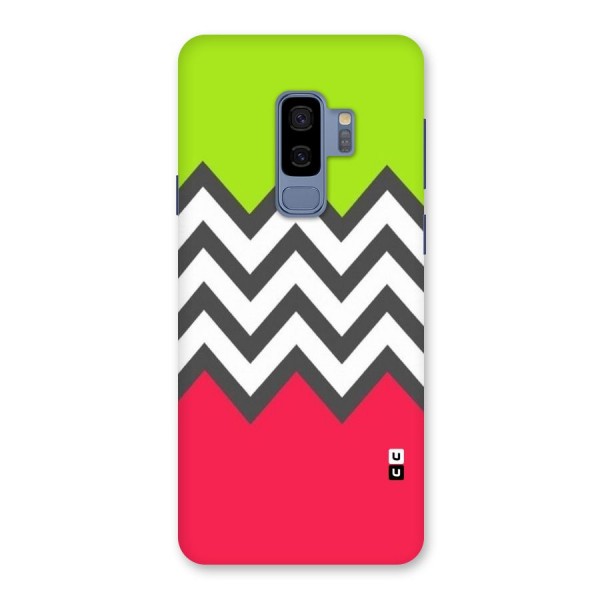 Cute Chevron Back Case for Galaxy S9 Plus