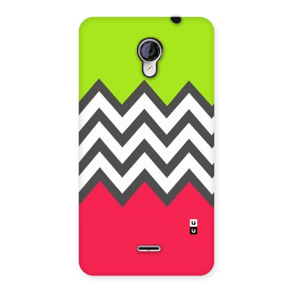 Cute Chevron Back Case for Micromax Unite 2 A106